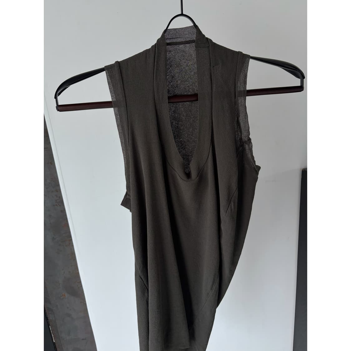 no 165. Yohji yamamoto unbal sleeveless 상품이미지8