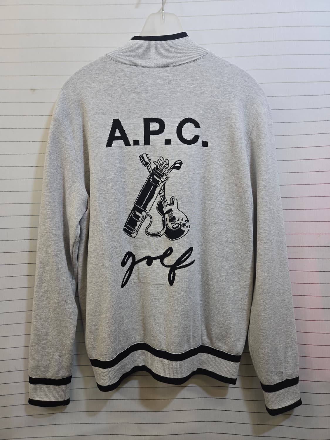 A.P.C. 그레이 집업 방풍 자켓 상품이미지8