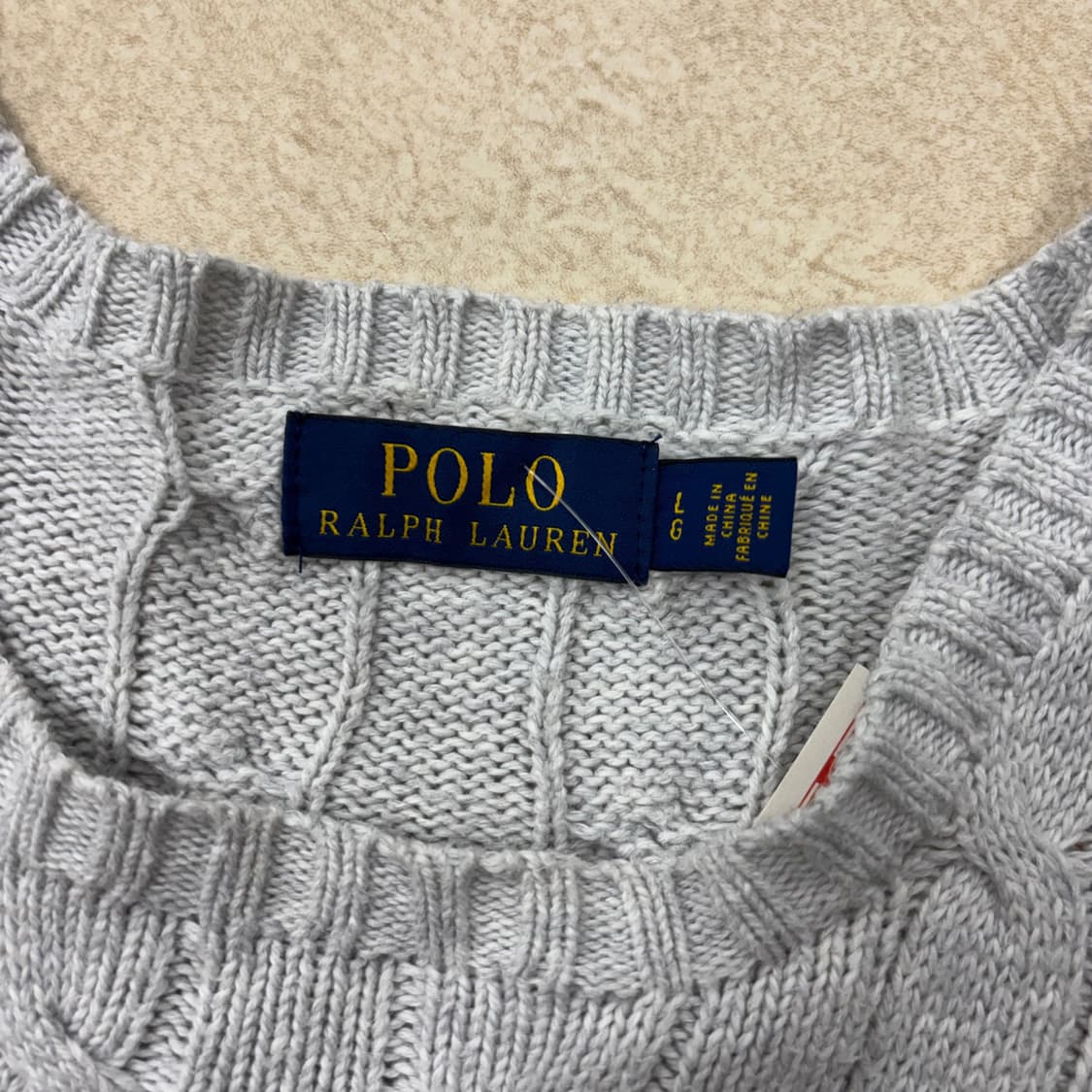 폴로 랄프로렌 케이블 포니 니트 상품이미지3