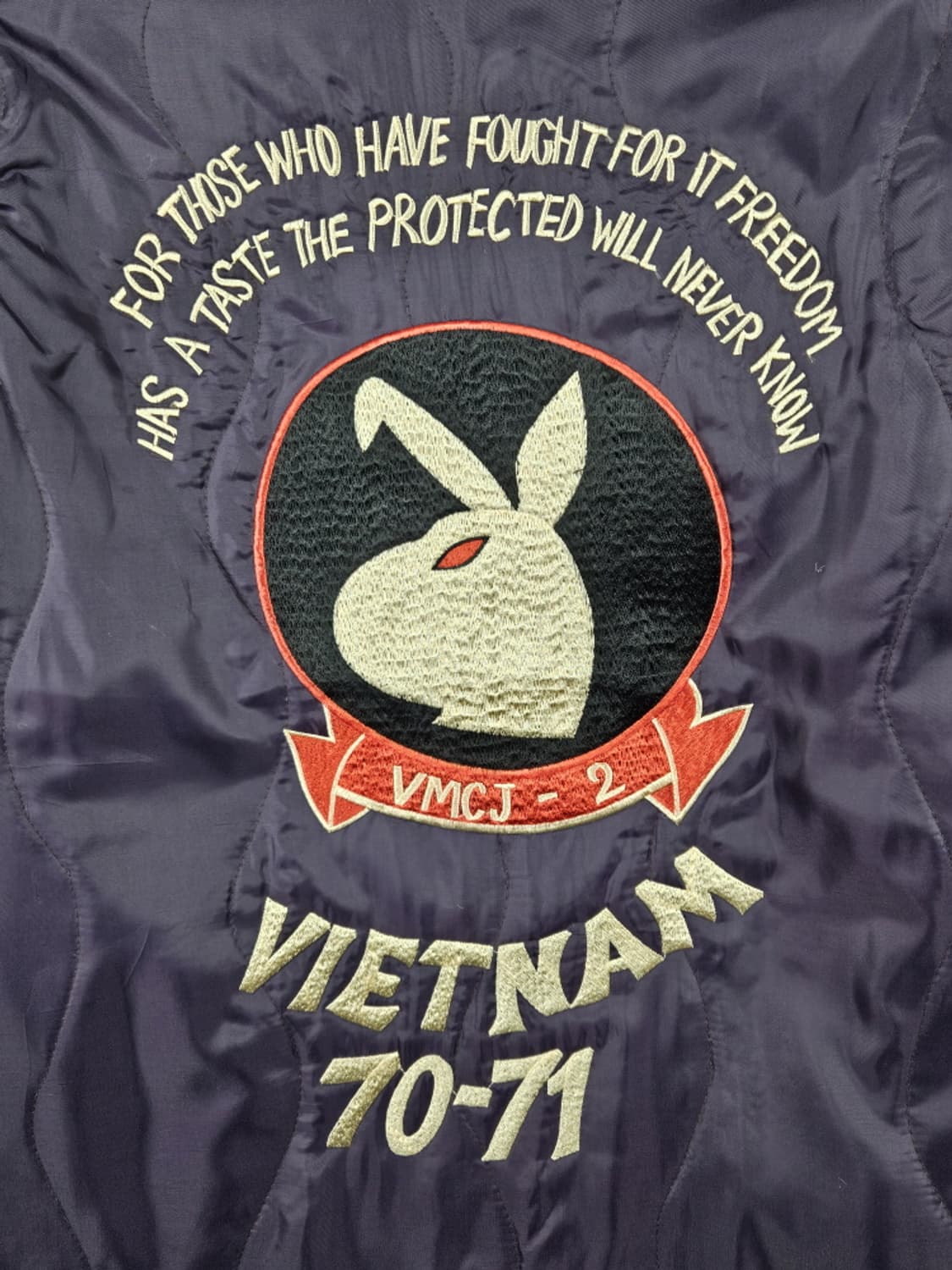 미군 VMCJ-2 베트남전70-71년도참전기념 자켓 (34)/ 10088 상품이미지4