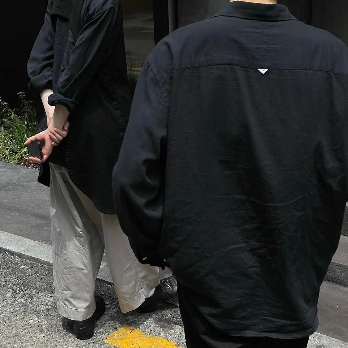 [3] 이얼즈어고 헴프 코튼 포이카 블랙 상품이미지2