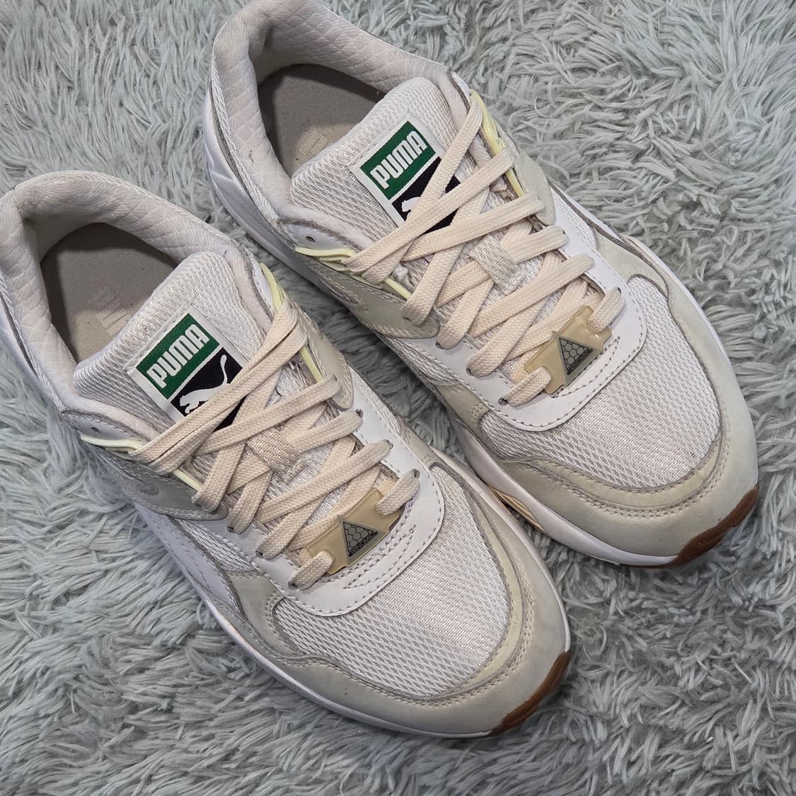 5a-25:푸마 트리노믹 R698 빈티지 화이트(230) 상품이미지6