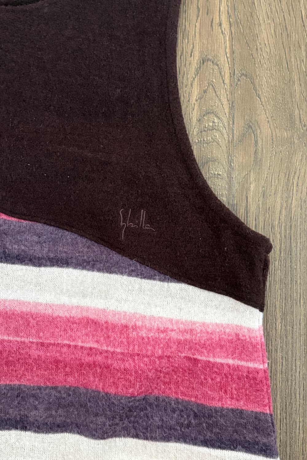 Casa Stripe Knit Sleeveless Dress 상품이미지6