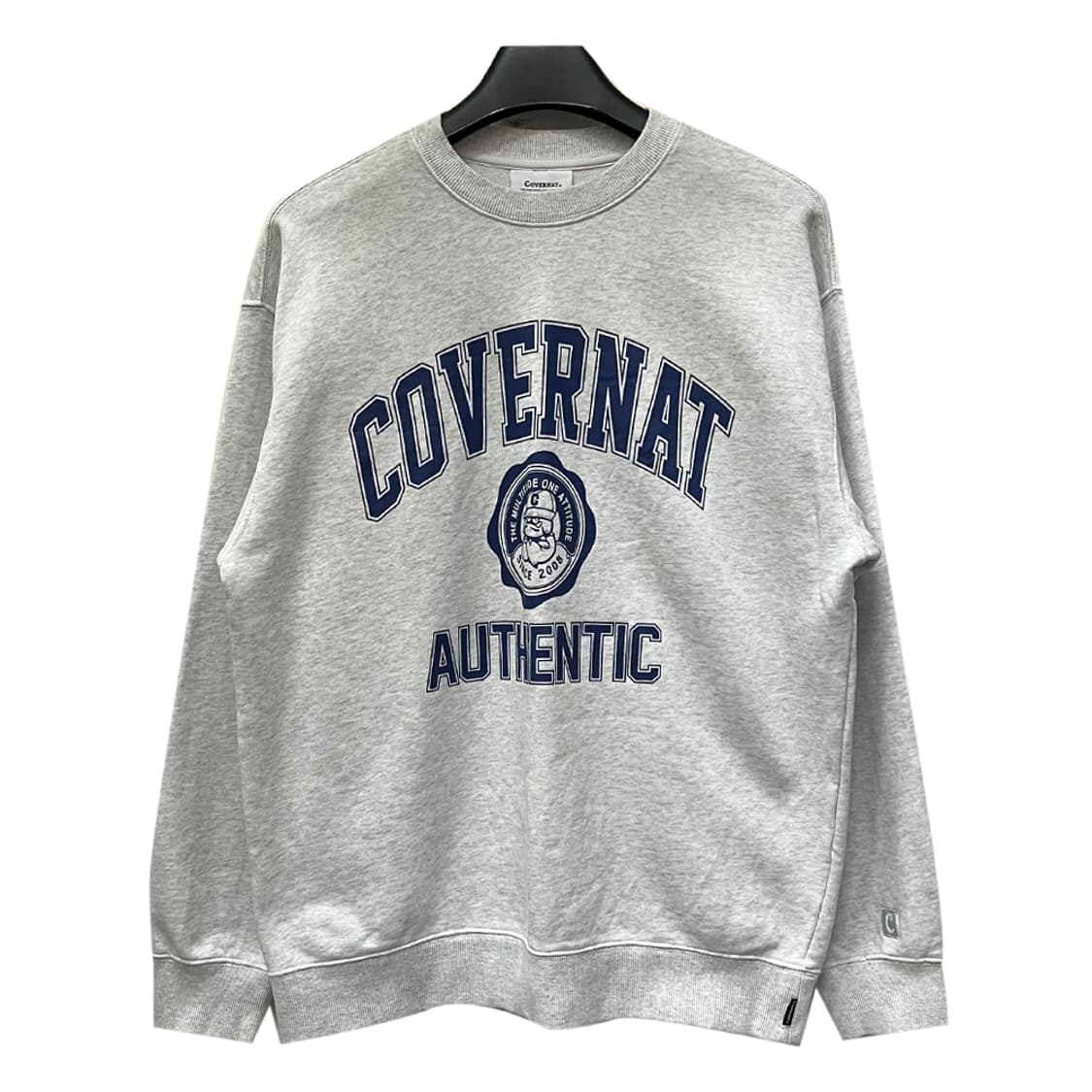 커버낫 빅 엠블럼 로고 오버핏 맨투맨 M 상품이미지1