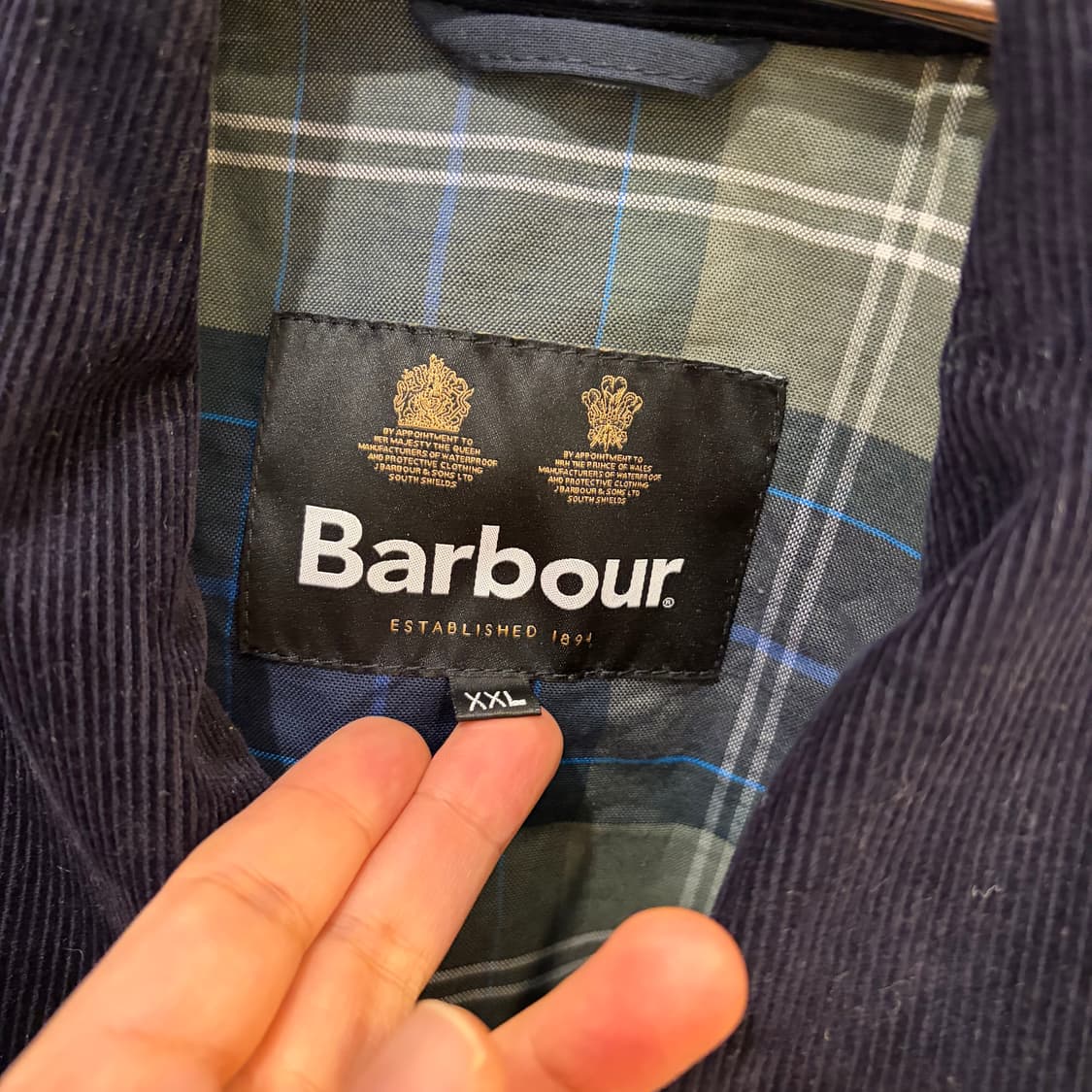 바버 비데일 자켓 점퍼 상품이미지3