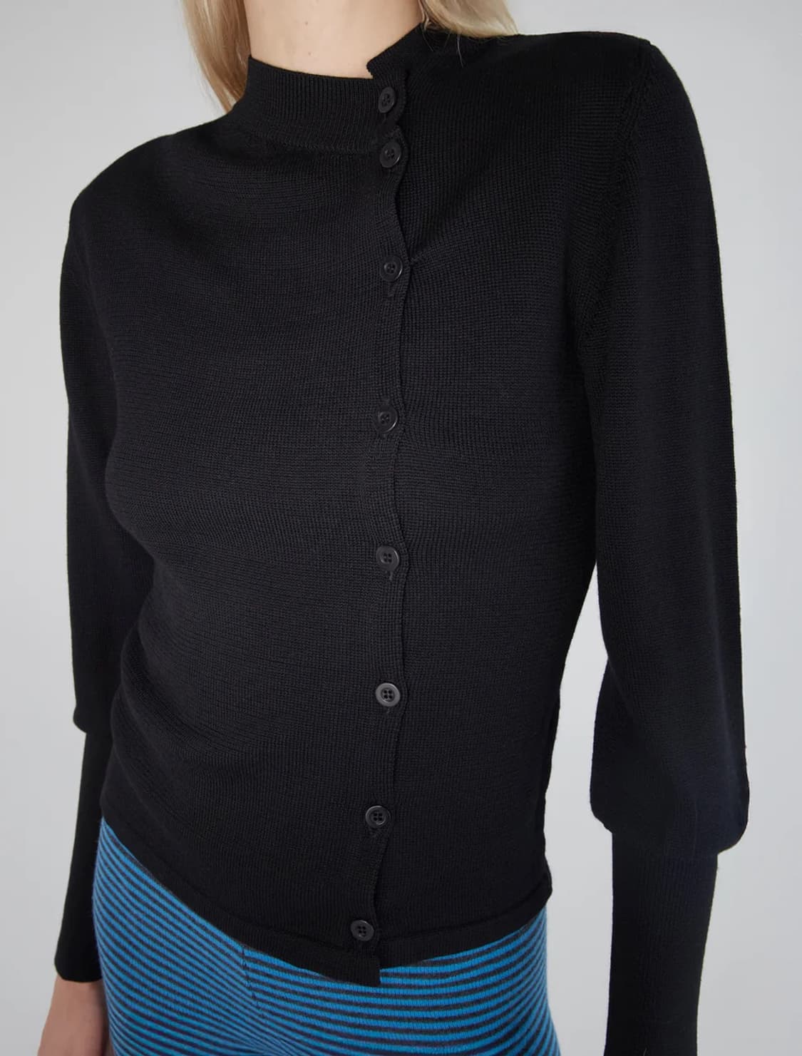 [XS,S,L]팔로마울 Gisela 가디건/블랙 상품이미지3