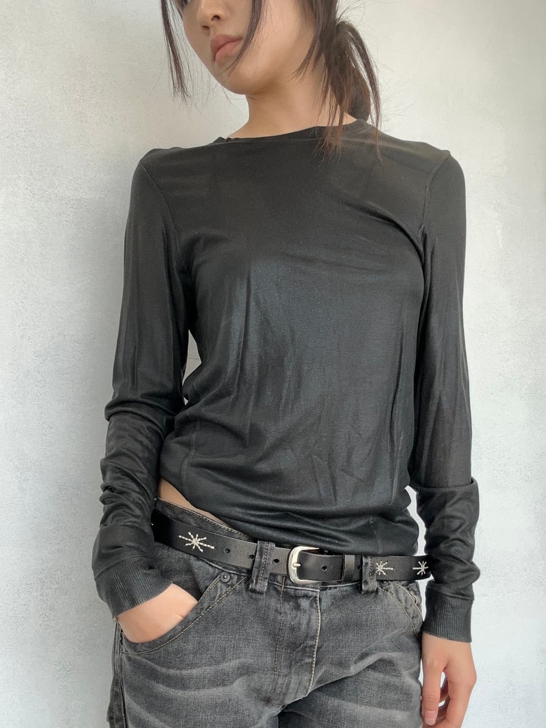 Helmut Lang Long Sleeve Top 상품이미지1