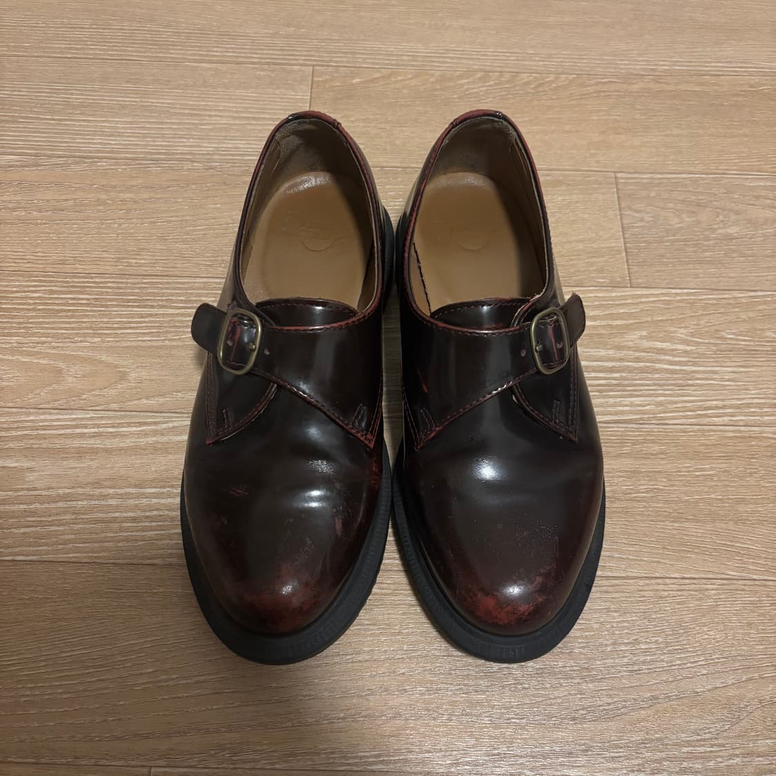 닥터마틴 론 몽크스트랩 230 버건디 상품이미지1