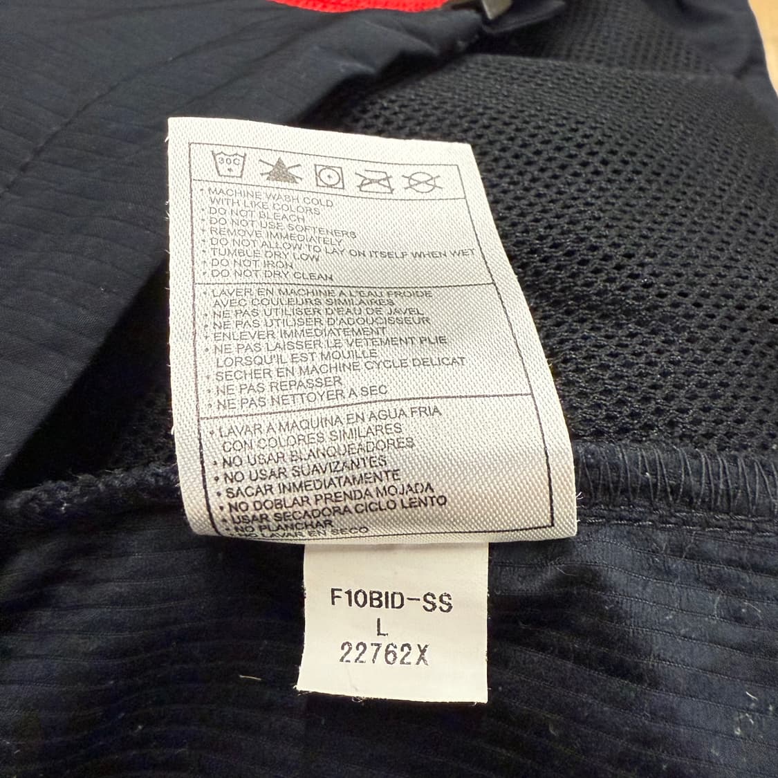 [정품/L] 나이키 Nike State 바람막이 블랙 레드 b16 상품이미지6