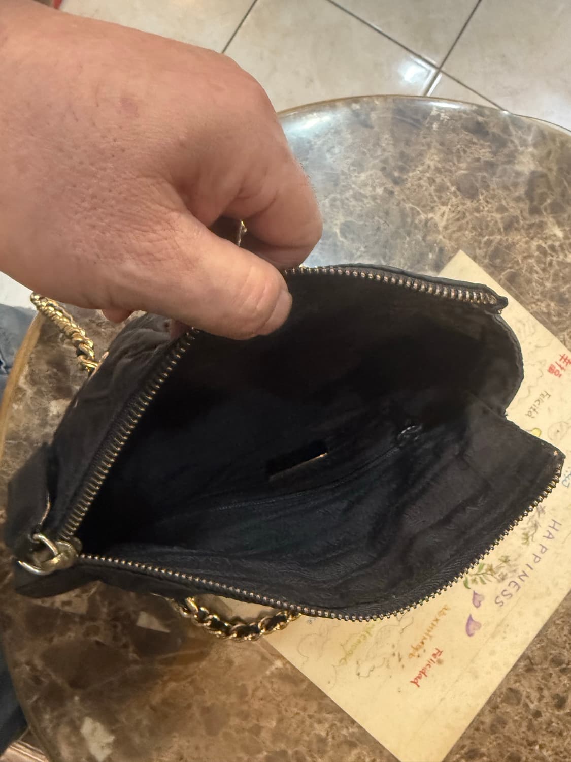 정품 프라다 퀄팅 체인 숄더백 팝니다 상품이미지7