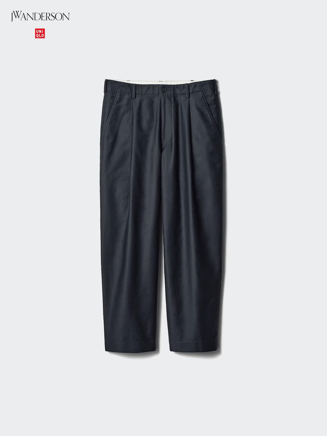 [85] 유니클로 JWA 턱와이드 팬츠 다크 그레이 상품이미지1