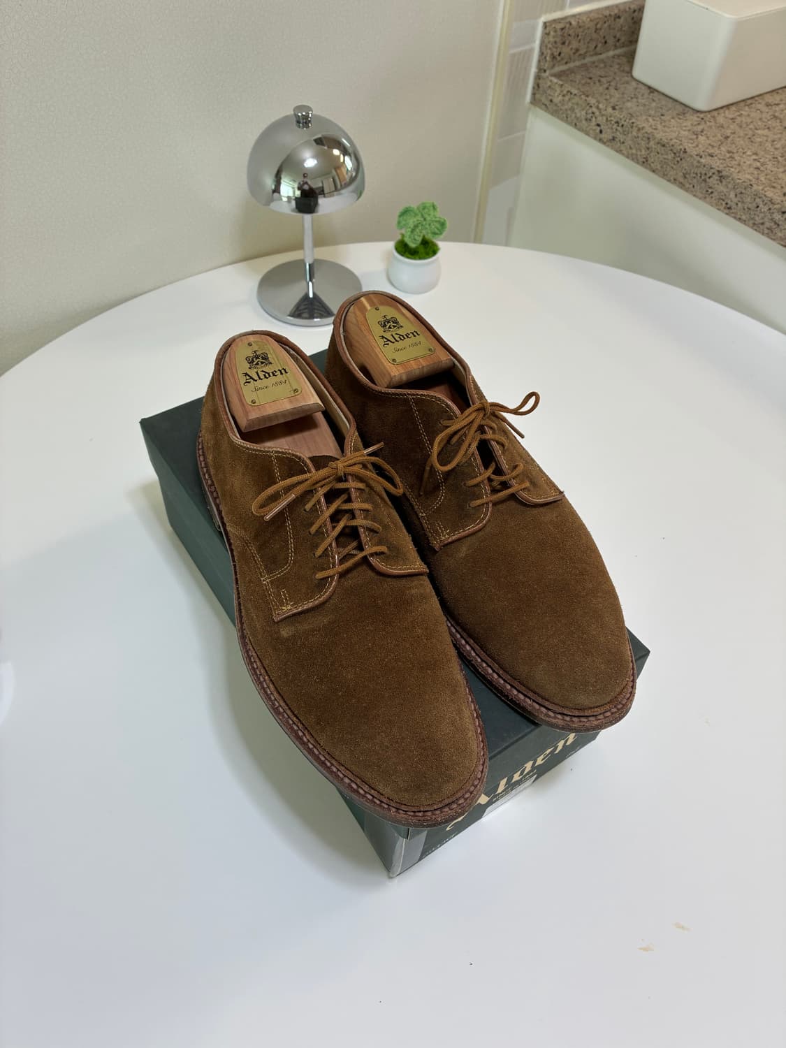 알든 29336f 스너프스웨이드 언라인드 더비 8.5 c/e 상품이미지6