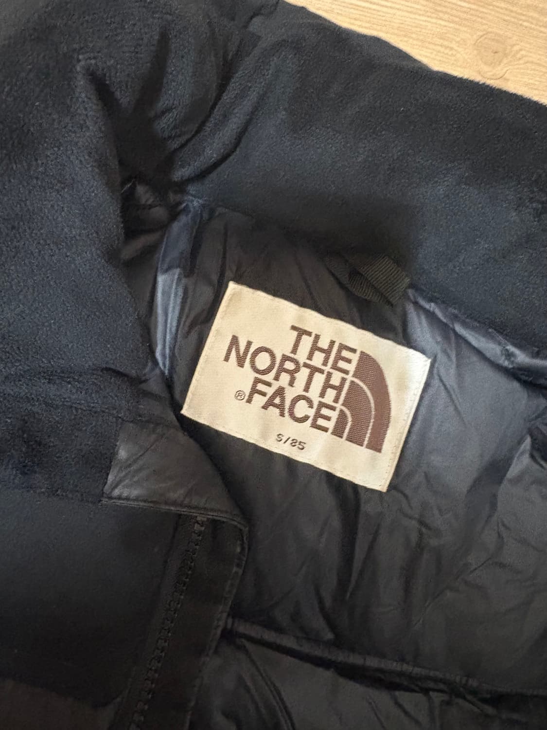 노스페이스 여성 노벨티 눕시 화이트라벨 패딩 블랙 s 85 상품이미지5