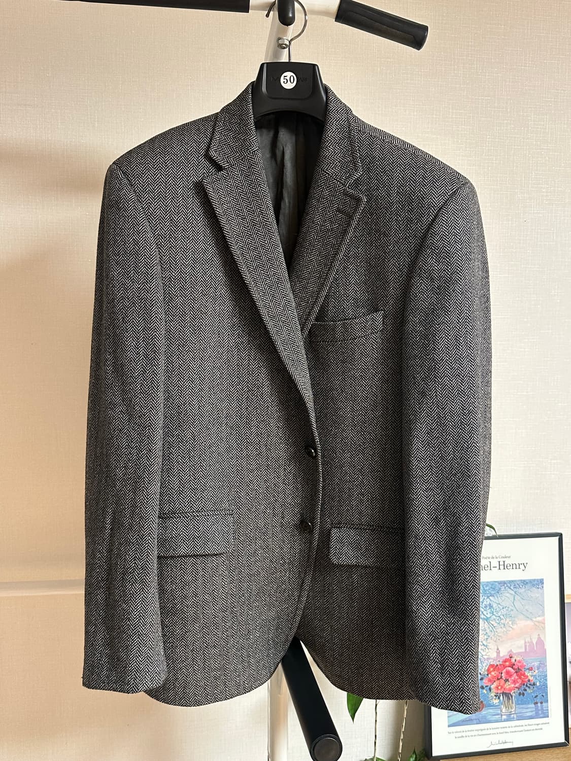 제이프레스 울캐시 헤링본 자켓 43R (캐나다 메이드) 상품이미지1