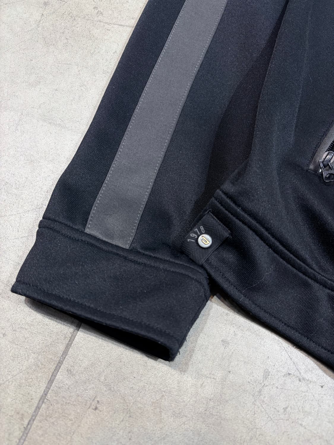 디젤 로고 디테일 져지 트랙탑 자켓 상품이미지2