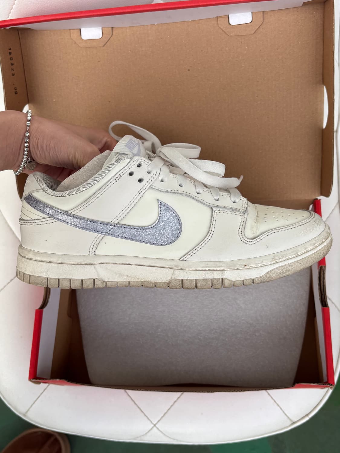 나이키 덩크 로우 옥시전 퍼플 235 상품이미지4