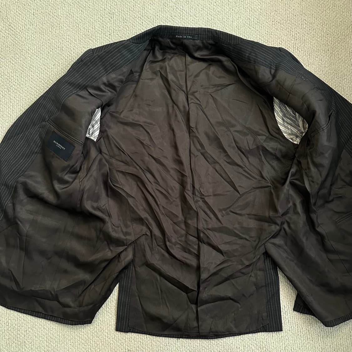 버버리 (Burberry) 핀스트라이프 블레이져 상품이미지4