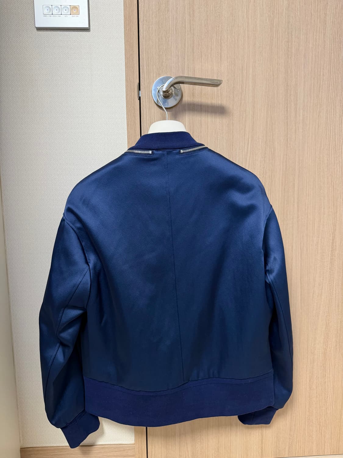 닐바렛 세틴 블루종 봄버 자켓 상품이미지6