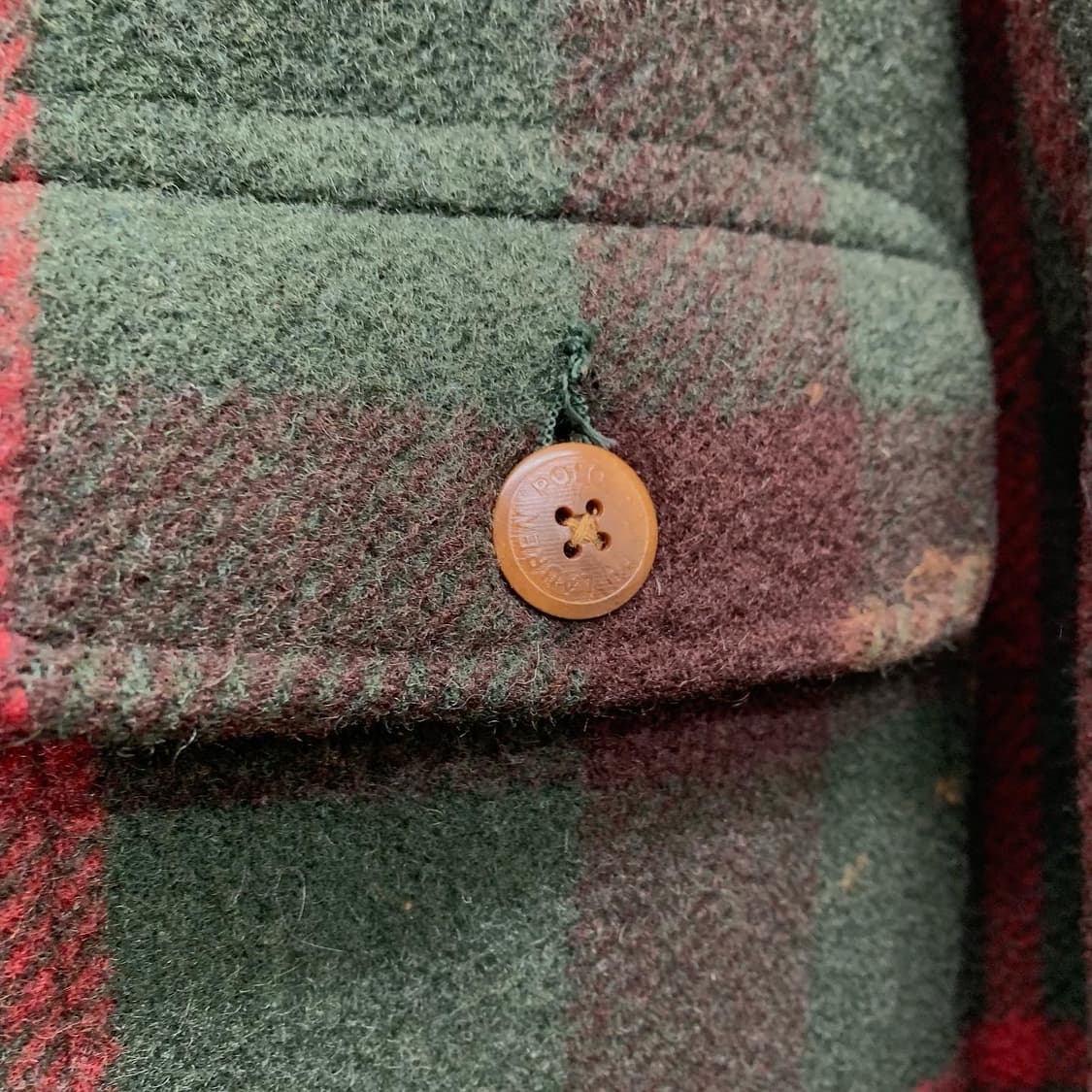 폴로 랄프로렌 컨트리 그린 타탄체크 울 자켓 상품이미지7