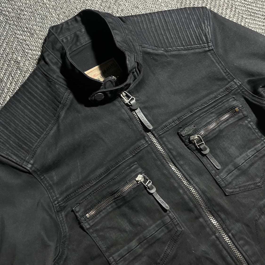 [100] BUCKAROO 버커루 데님 라이더 집업 자켓 상품이미지3