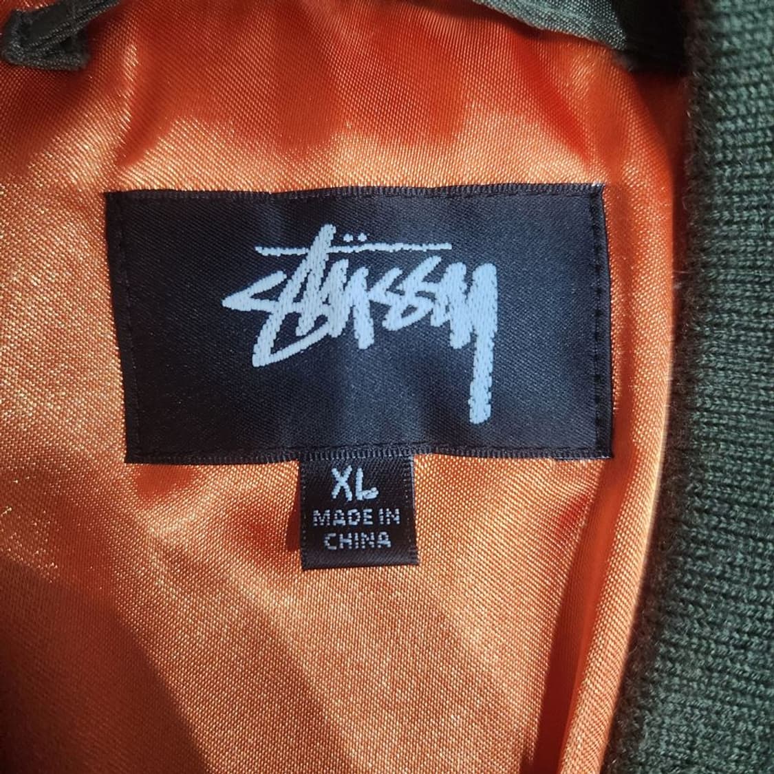 [남XL]스투시x꼼데가르송 MA-1 봄버 자켓[Y61-310] 상품이미지8