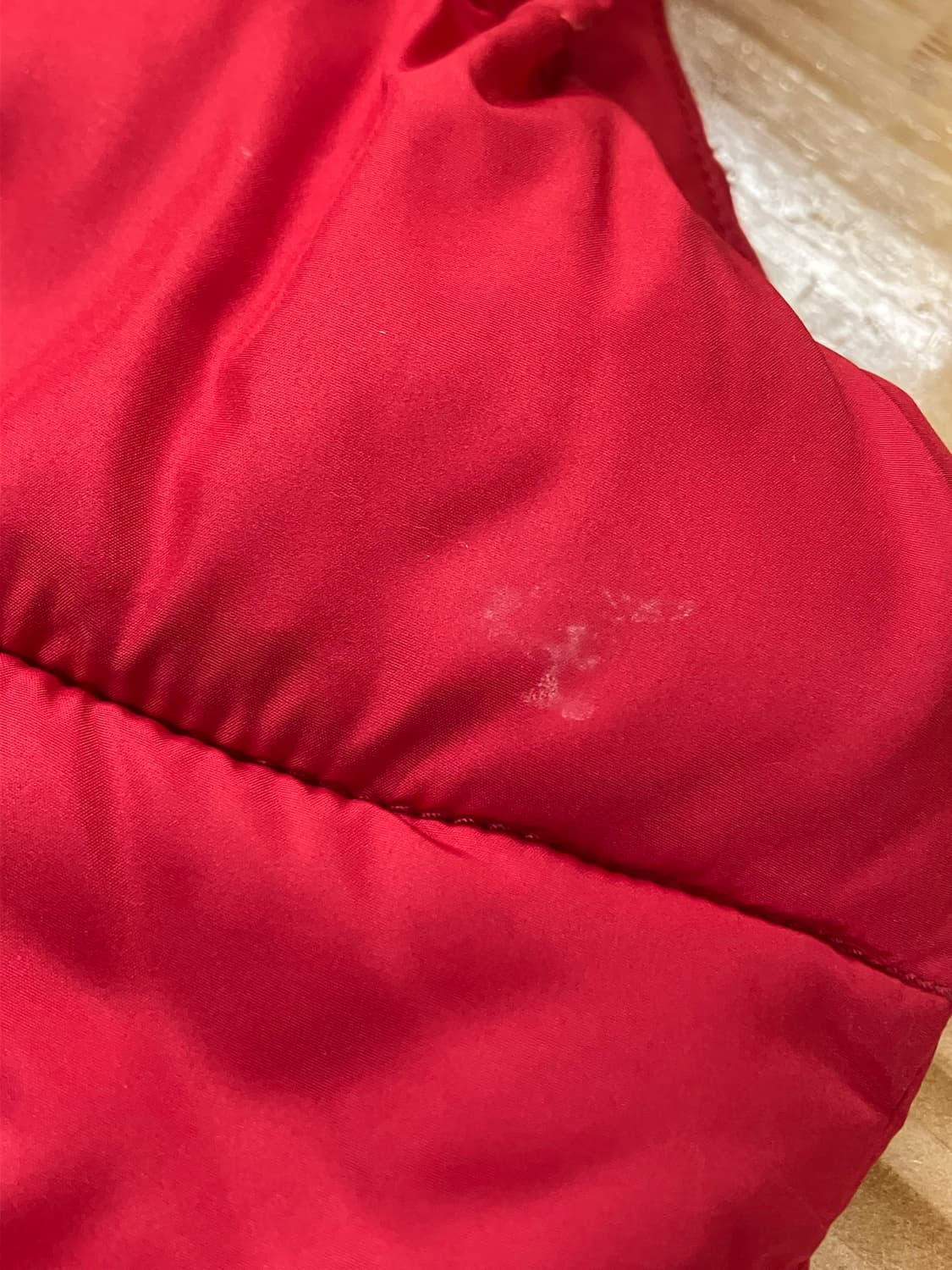 아베크롬비 양털 패딩 조끼 레드 XL #csz2231 상품이미지10