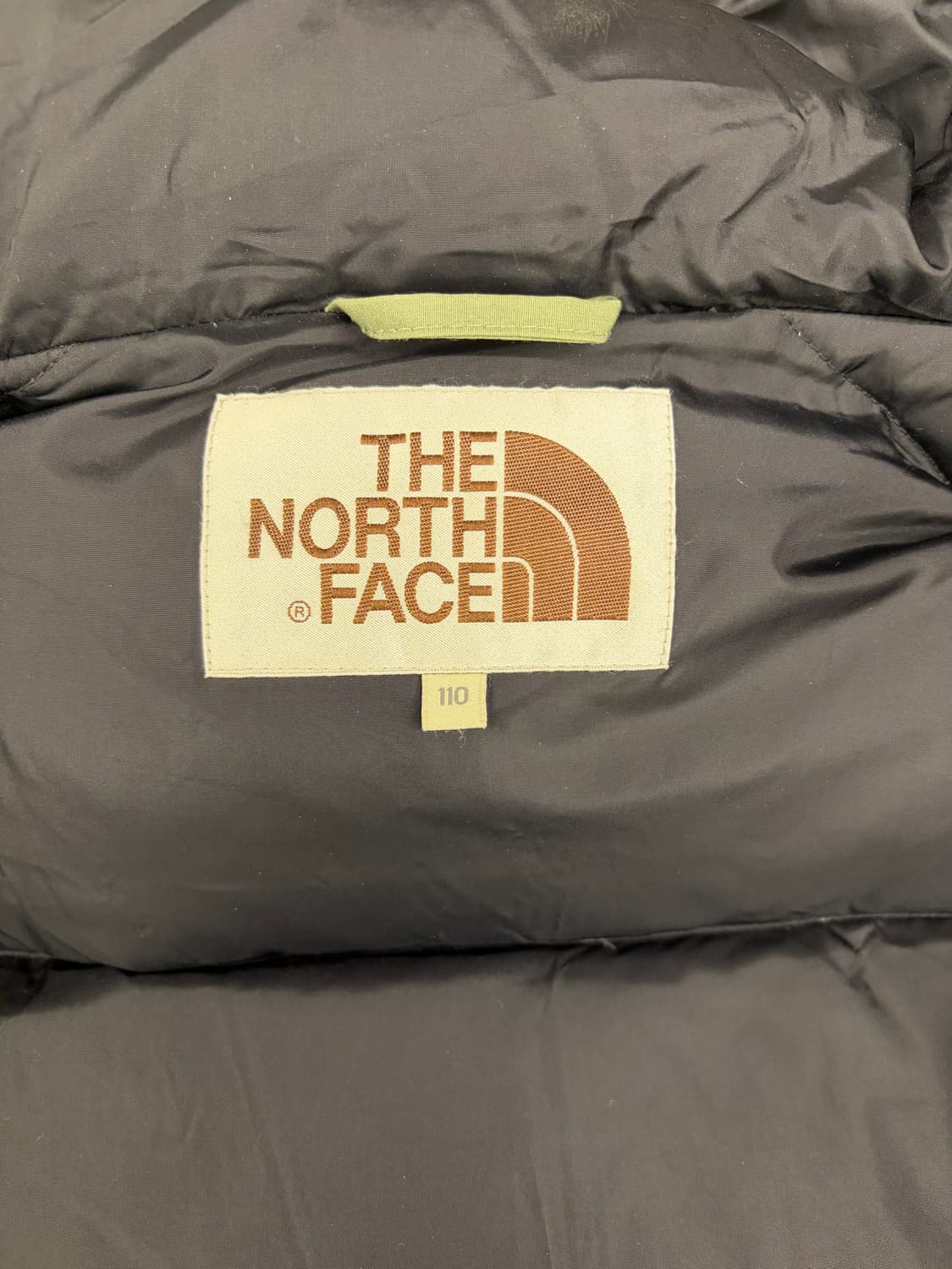 [110] 노스페이스 카키 패딩 상품이미지7