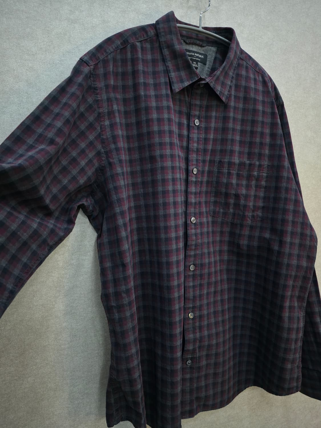 바나나리퍼블릭 체크 셔츠 BANANA REPUBLIC 상품이미지4