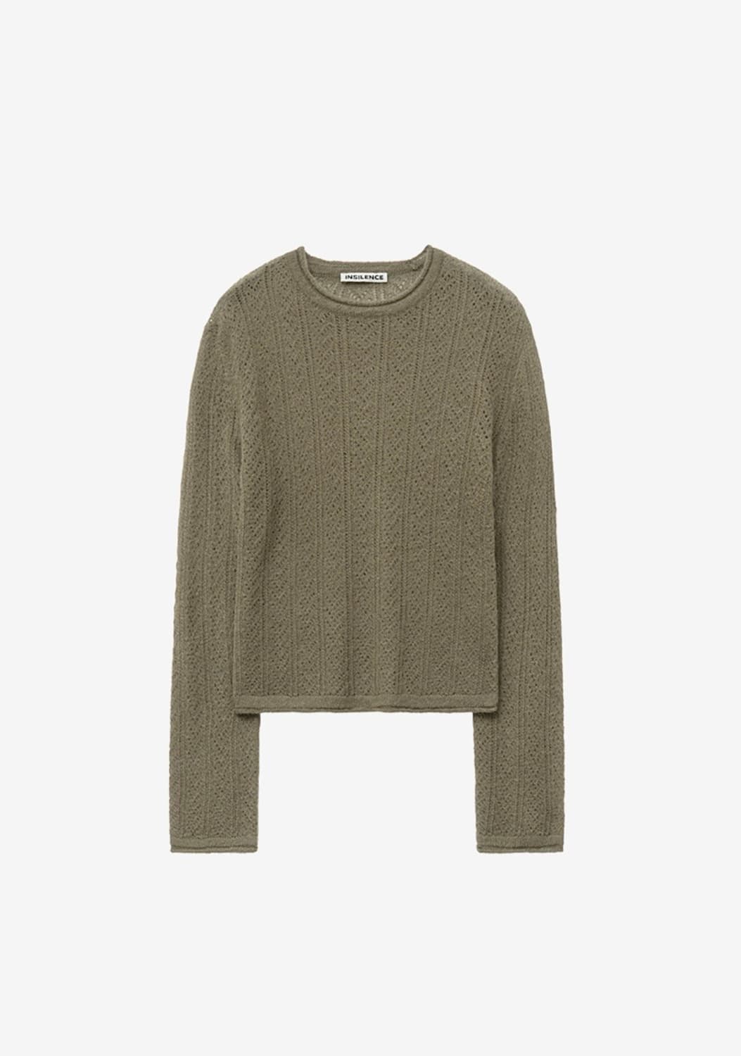 인사일런스 우먼 러스틱 울 니트 상품이미지2