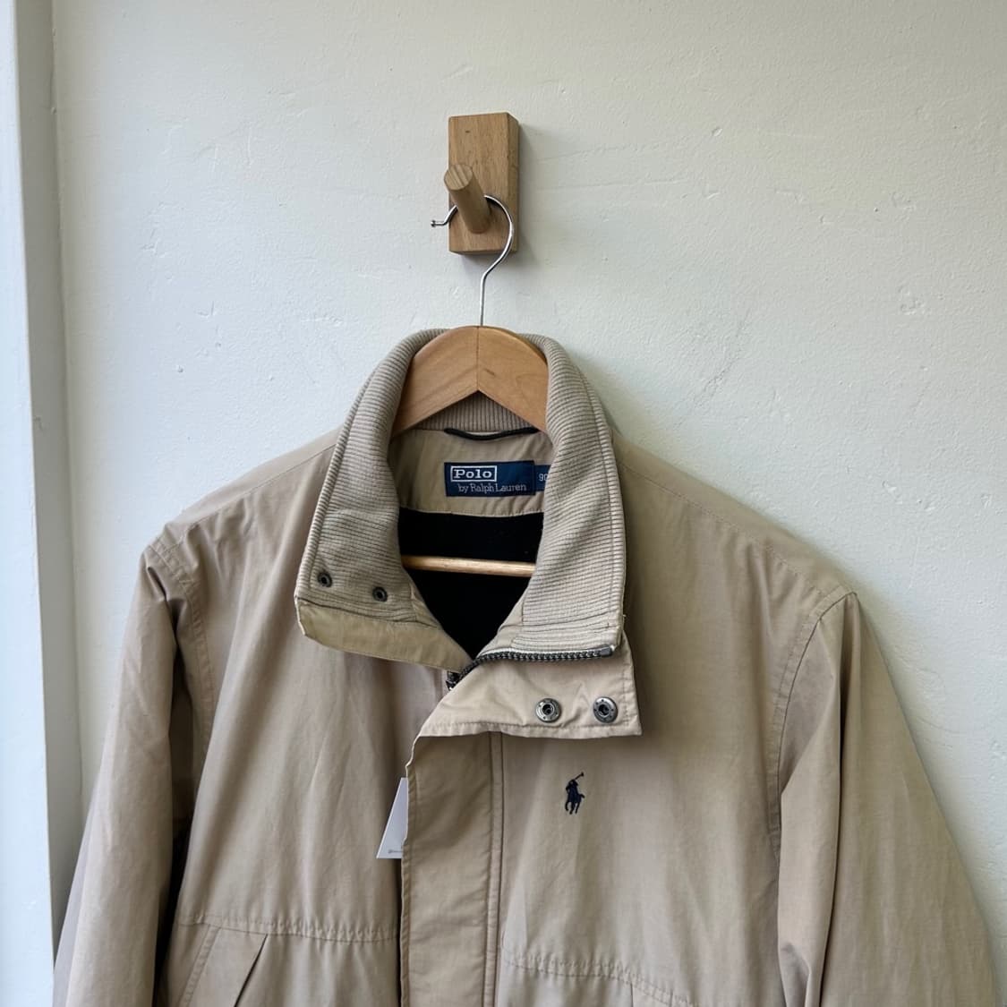 16084 - 폴로 랄프로렌 베이지 헤링턴 봄버 자켓 상품이미지1