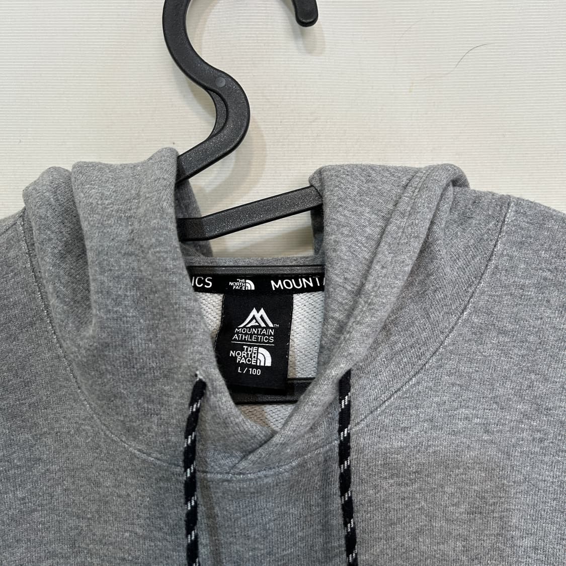 노스페이스 남성 기모 후드티 100 만국기 상품이미지2