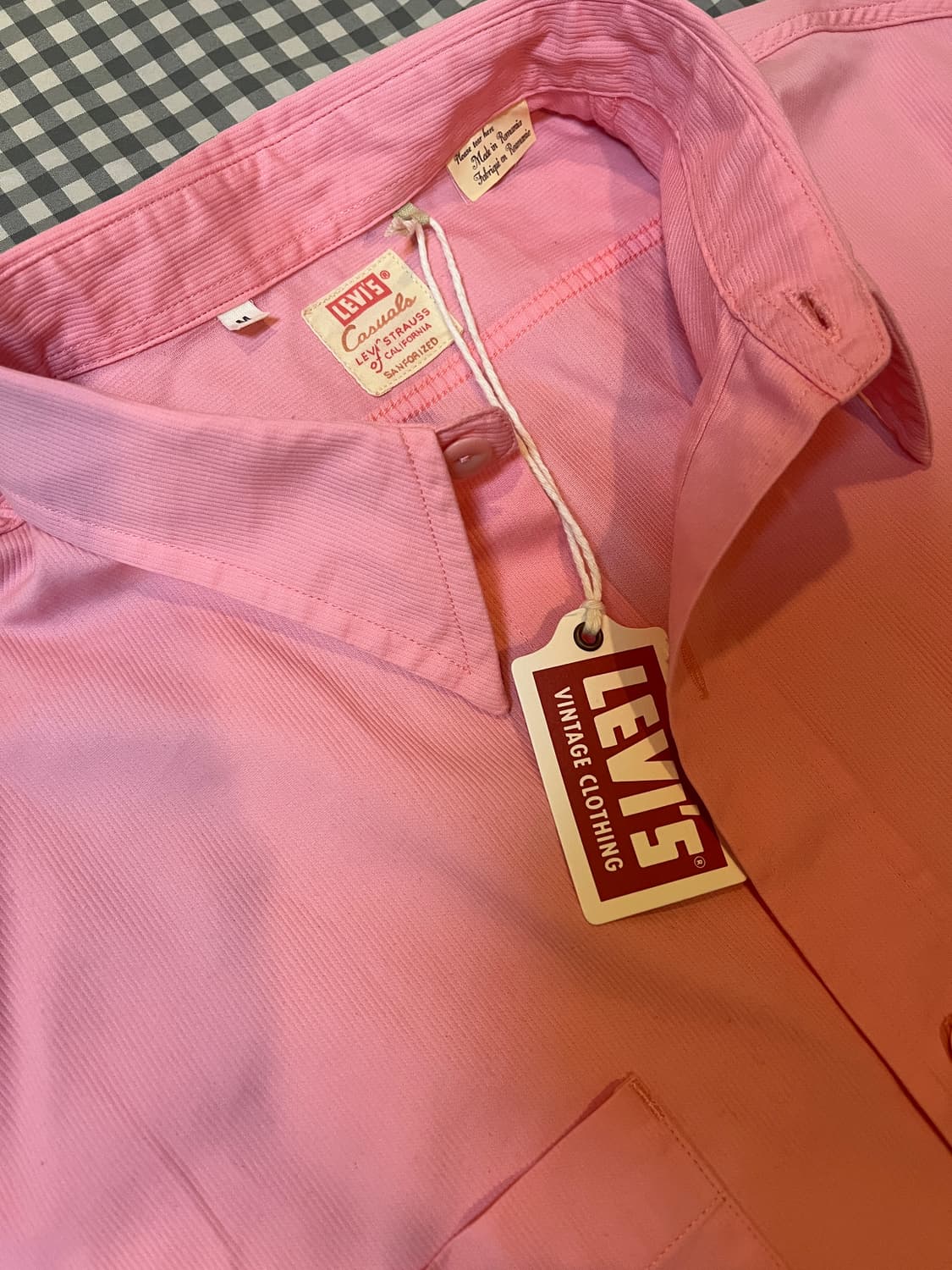 LVC 리바이스 코듀로이 셔츠 M(실 L) 상품이미지2