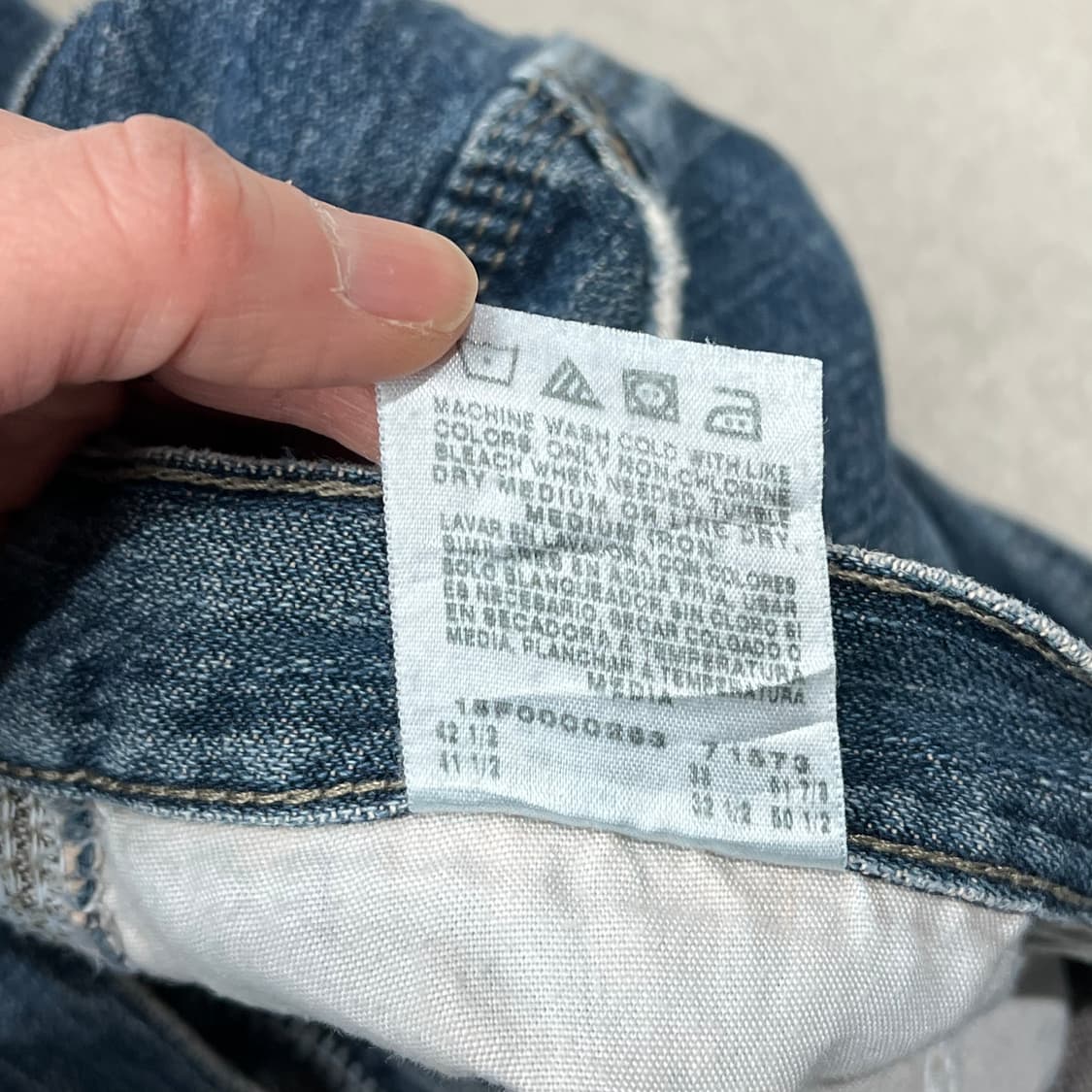 리 카펜터 데님팬츠 s08922 상품이미지8