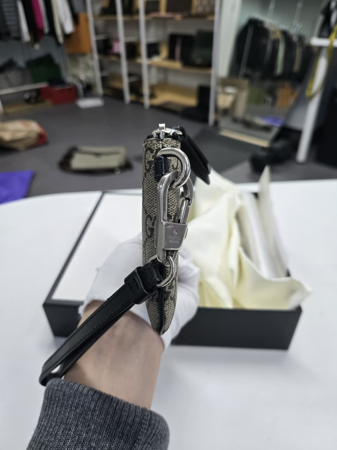 [A급컨디션]구찌 스네이크 미니 클러치백 상품이미지4