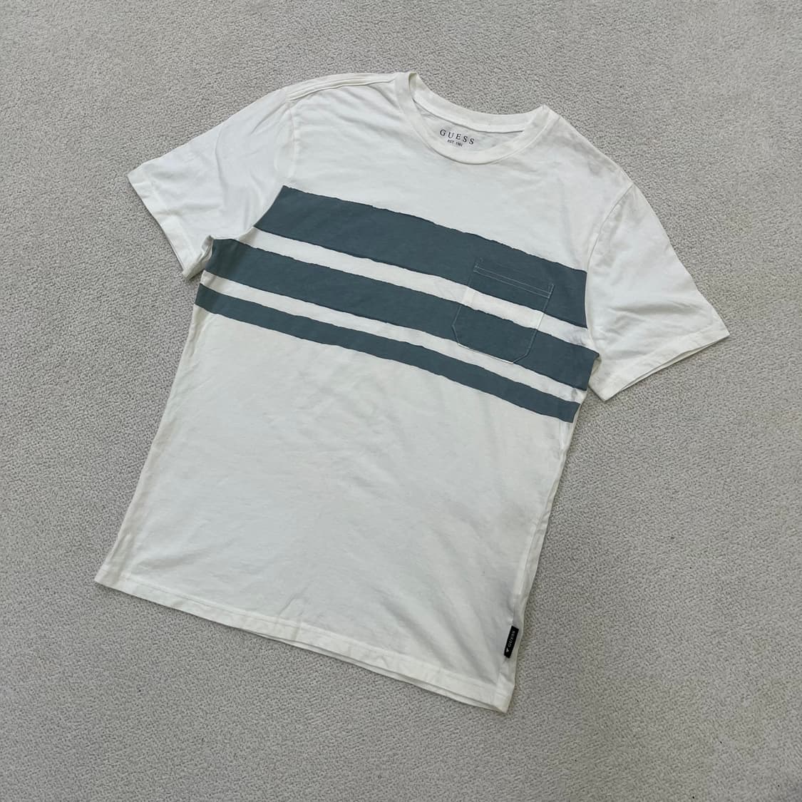 L 게스 포켓 반팔 티셔츠 0415M 상품이미지1