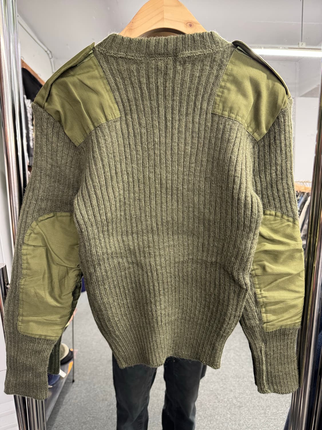 the woolly pully 잉글랜드 빈티지 코만도 니트 상품이미지4