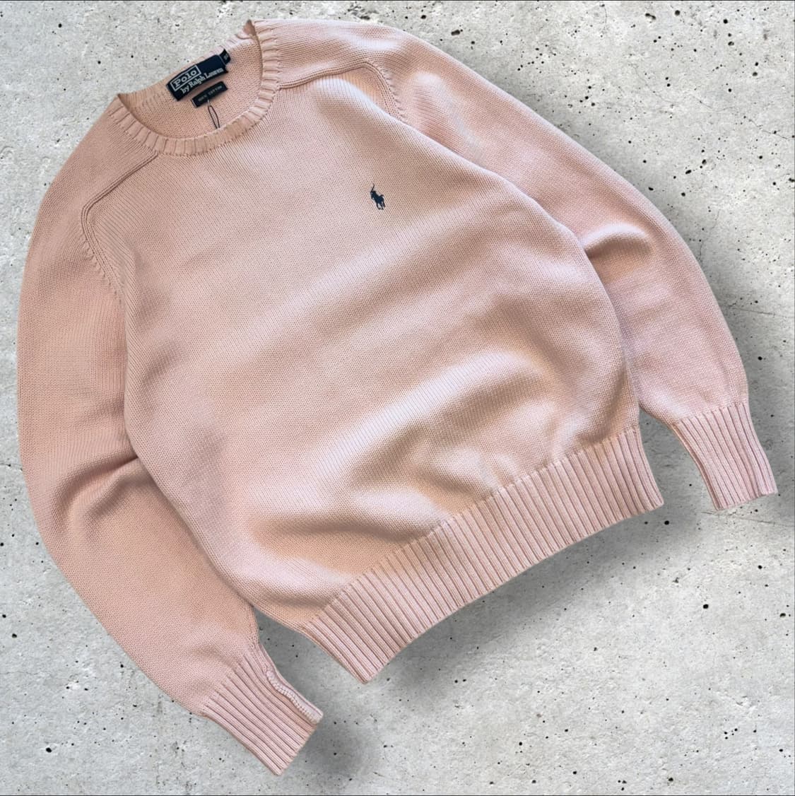 [90] 폴로 랄프로렌 핑크 니트 스웨터 D559 상품이미지1