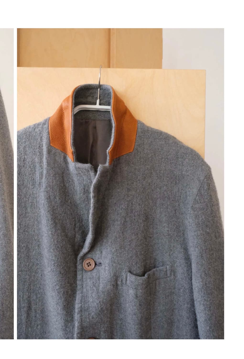 언더커버 보일드 울 코트 상품이미지2