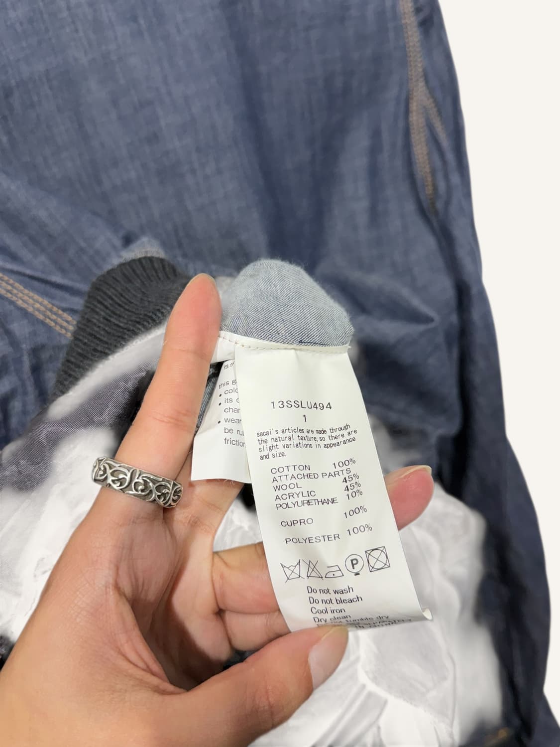 SACAI layered ma -1  상품이미지7