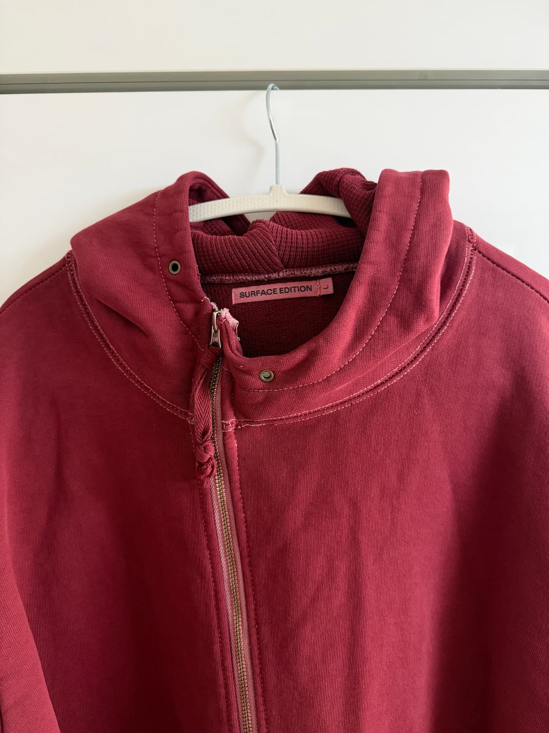 서피스에디션 집업 레드 L 상품이미지2