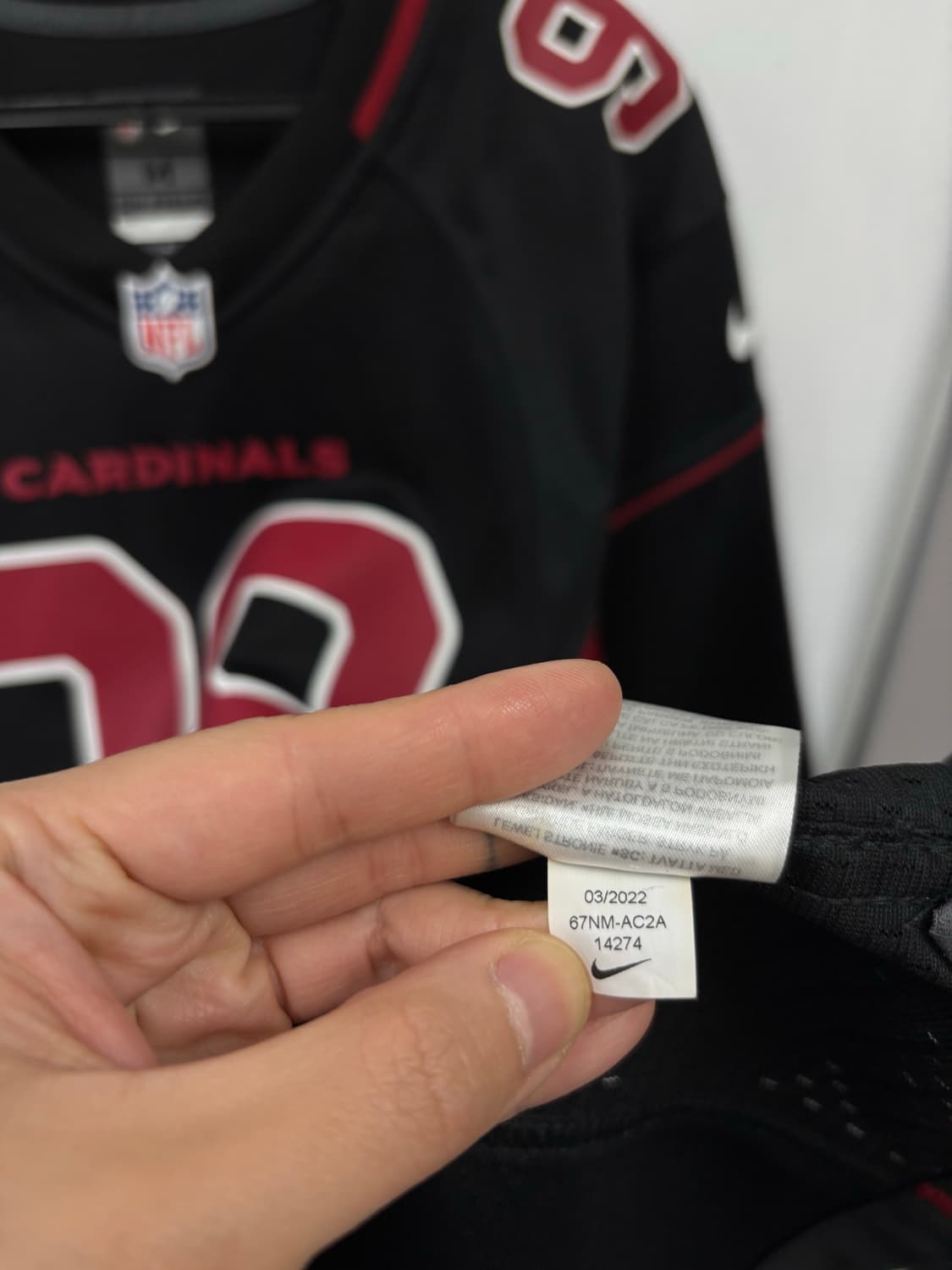 나이키NFL 애리조나 카디널스 J.J.왓 99풋볼져지  상품이미지8