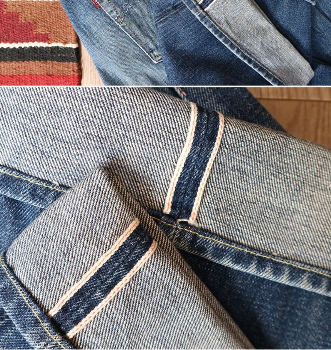 
일본판 07s LVC LEVIS 리바이스 55 501XX 빅E 셀비지  상품이미지2