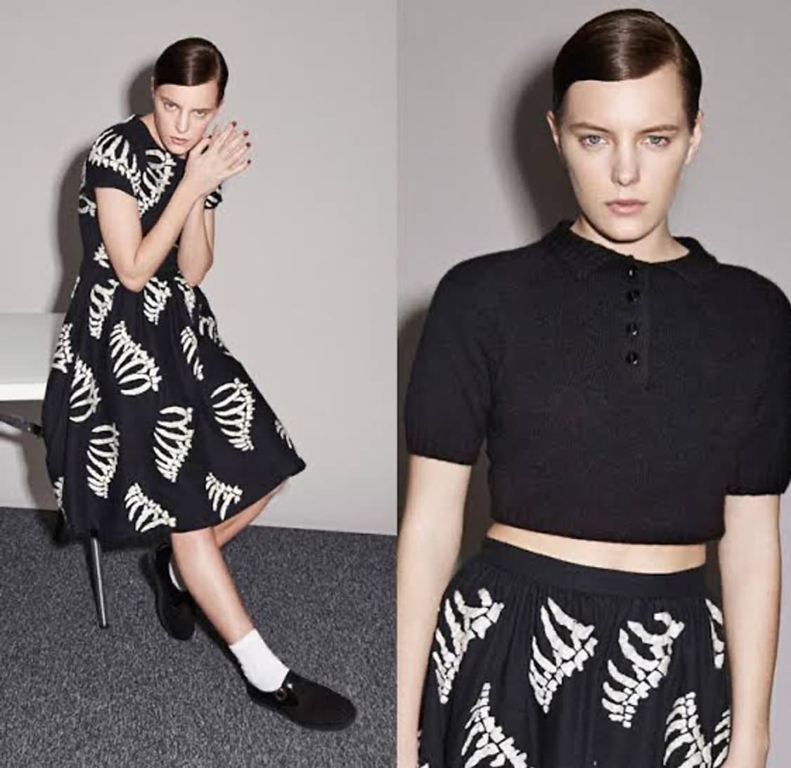 YMC bone dress 앰브로더리 본드레스  상품이미지1