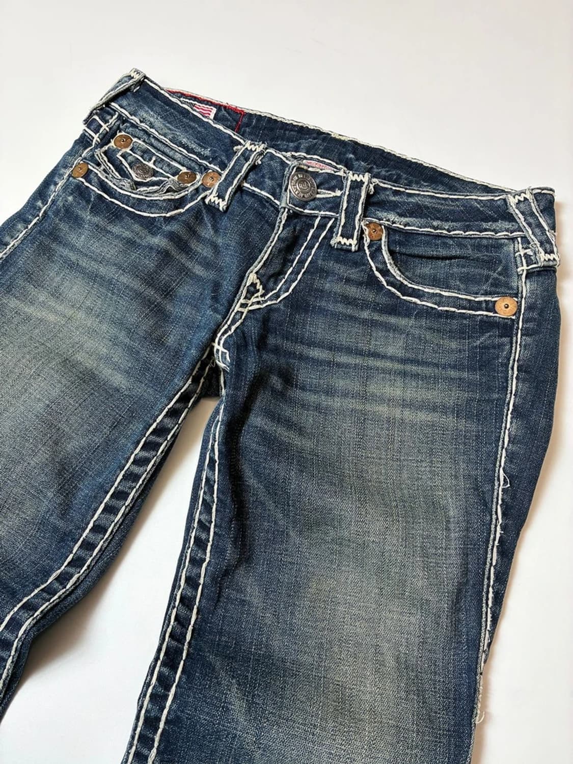 트루릴리젼 00's USA 우먼스 부츠컷 데님 팬츠 PN8828 상품이미지2