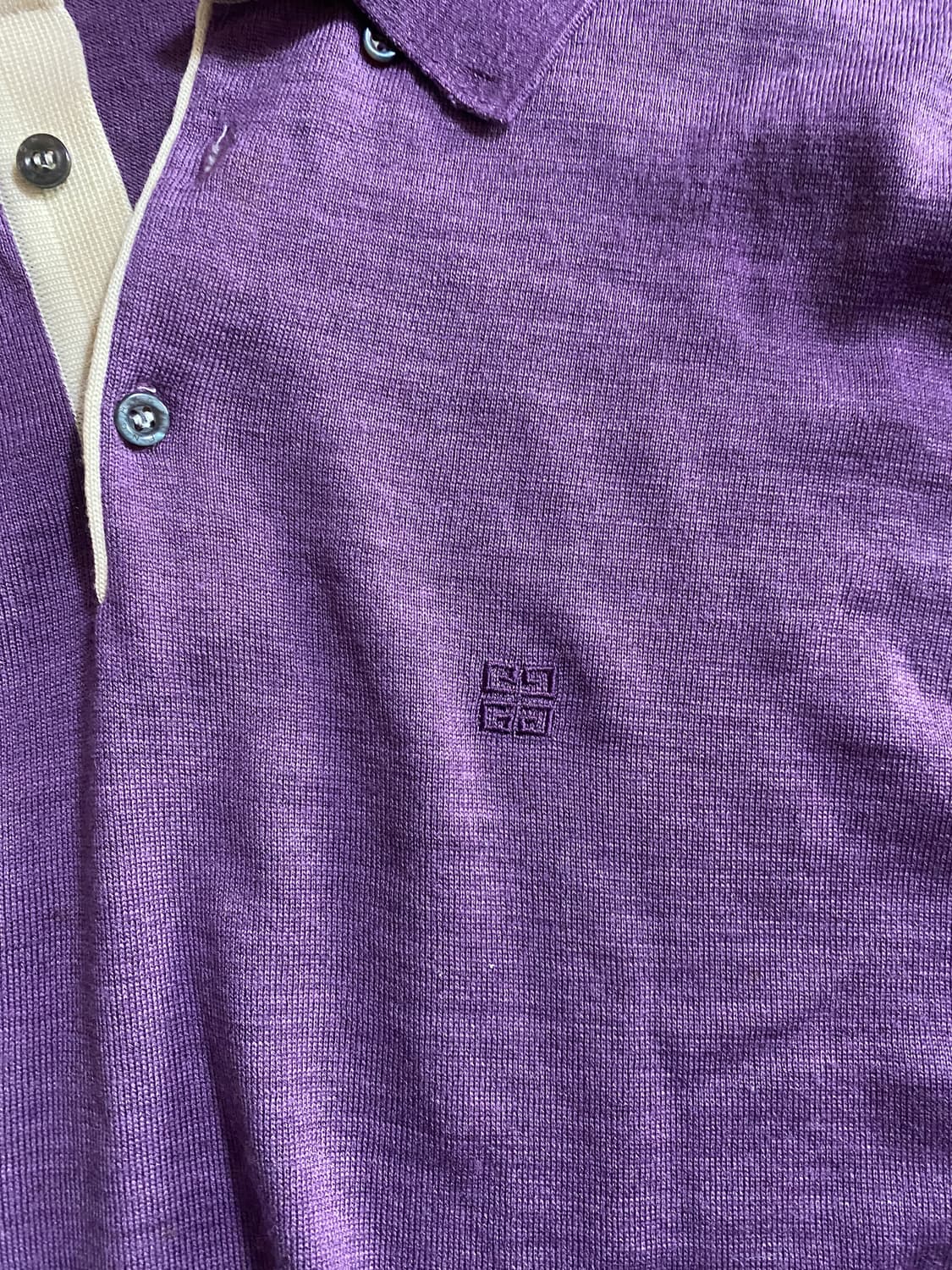 Givenchy 남성 폴로 카라 버튼다운 니트 95(국내100) 상품이미지3