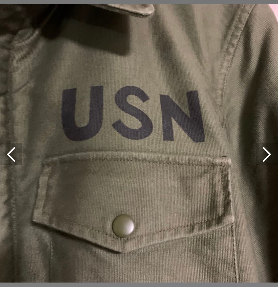 리얼맥코이 A-2 덱자켓 M사이즈 판매 상품이미지3