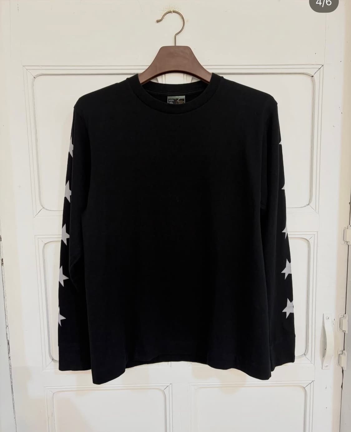 베이프 에이프 스타 롱슬리브 티셔츠 상품이미지4