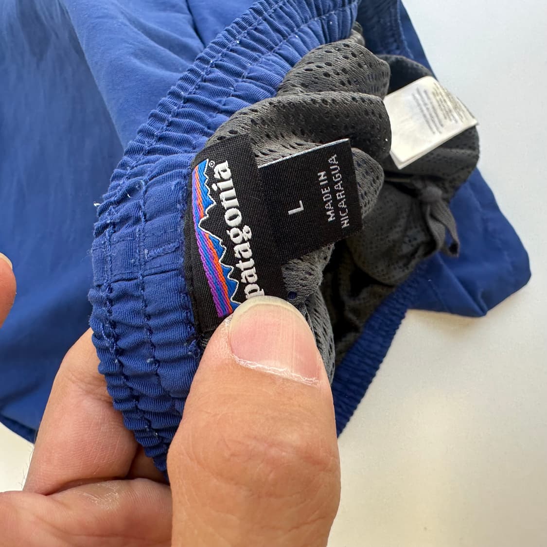 파타고니아 베기스 블루 숏츠 상품이미지4