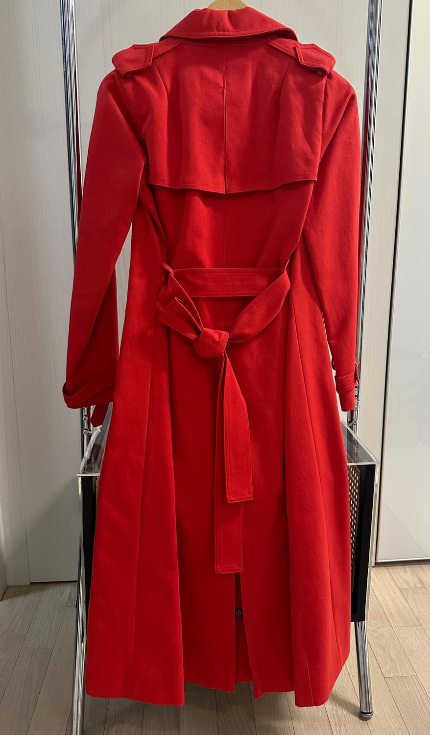 [새상품.정가80] maje 섹시한 레드 트렌치 코트 마쥬 아우터 점퍼 상품이미지6