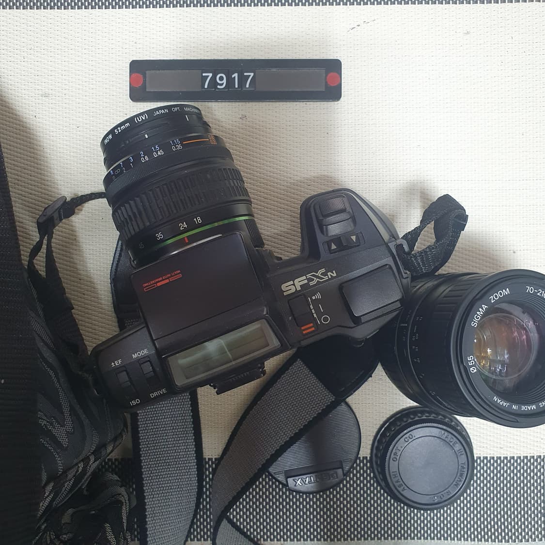 펜탁스 SF Xn 필름카메라 렌즈 2개 가방 세트 상품이미지3